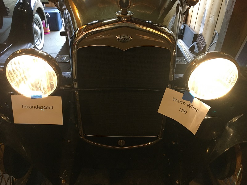 Model A Ford LED Headlight Bulbs